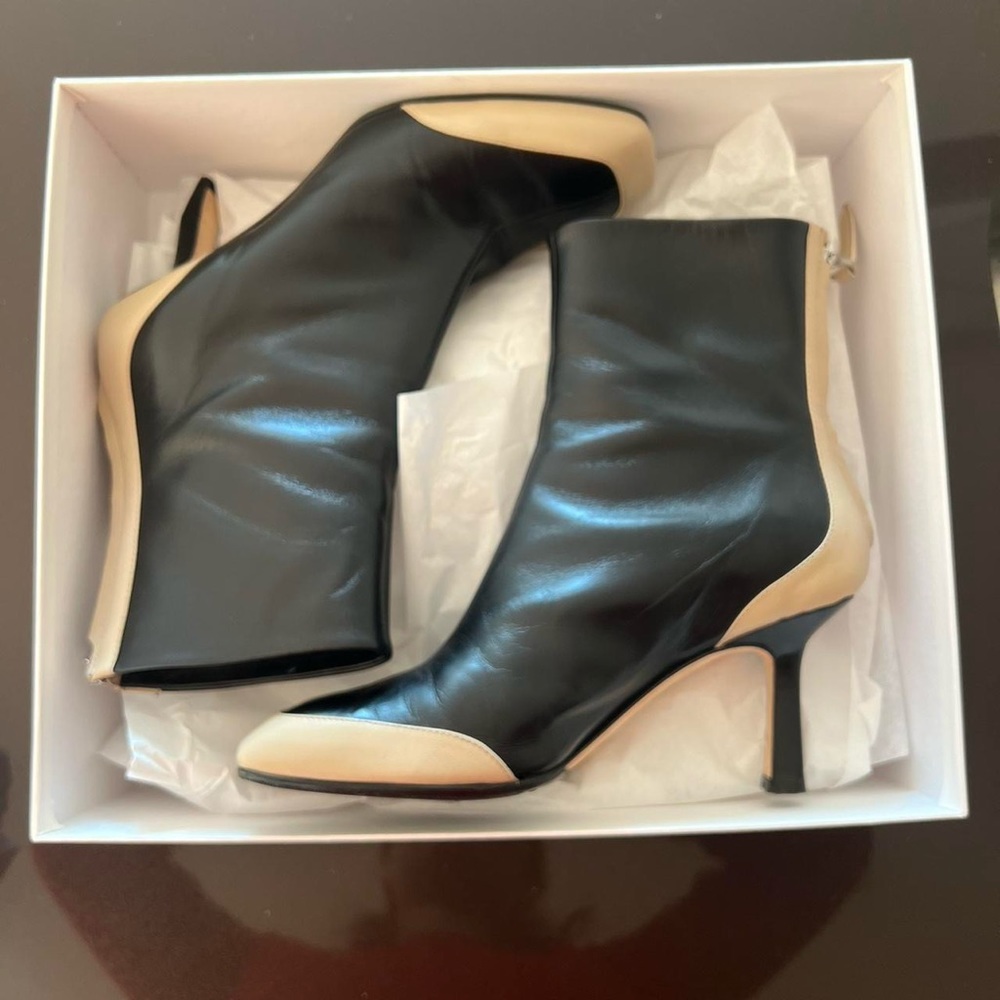 Aeyde Lily Boot Black/Latte - Picture 2 of 7